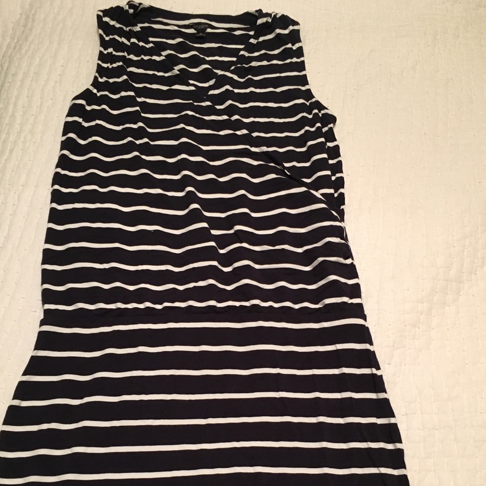 Ann Taylor Striped Dress